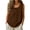 01 Brown, variant on Sleeveless Embroidered Linen Shirts for Women Loose Crewneck Summer Business Casual Tops Dressy Tunic Blouses