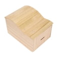 thumbnail image 3 of Hamster House, Large Space Multipurpose Hamster Hideout Hut Safe Material  For Golden Bear, 3 of 8