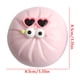 thumbnail image 2 of Cute Bun-shaped Toy Slow Rising Stress Relief Food Simulation Fidget Toy Funny Face Decompression Toy Soft Squeezes Bun Stress Ball, 2 of 9