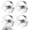 Silver, variant on No-Drill Suction Cup Hooks, Stainless Steel Waterproof Heavy Duty Wall Hooks, 4 Pack Multiple Colors(Silver)