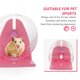 thumbnail image 4 of Rueda de ejercicio para animales pequeños, suministros para mascotas, pelota de ejercicio, ruedas para hámsteres y ardillas, para correr, de acrílico, 4 of 6