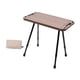 thumbnail image 5 of Mesa plegable para exteriores, escritorio portátil resistente con bolsa de malla, muebles de exterior Marrón, 5 of 9