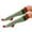 A2 Green&White, variant on Ljudmp Women's Men's Christmas Knee High Sock Festive Xmas Costume Striped Socks Long Stocking For Unisex Christmas GiftsA1 Green&White