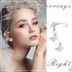 thumbnail image 2 of Pendientes para Niñas Regalos Brazalete para Amiga Sin Clip Circón Hermana Oreja Clips Pendientes Piercing para Mujeres Pendientes Ear Cuff, 2 of 5