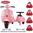thumbnail image 3 of Motocicleta Montable Eléctrica Joykoo Doble Asiento Sonido Luz Led 6v Rosa, 3 of 7