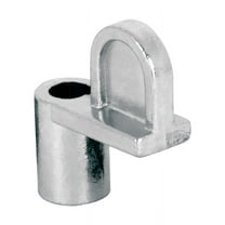 Screen Clips, 5/16 in., Diecast Plated Zinc, Silver, 12 w/Screw
