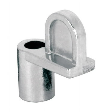 Screen Clips, 5/16 in., Diecast Plated Zinc, Silver, 12 w/Screw