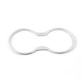 thumbnail image 4 of Haimni Cup Holder Cover For Jeep For Grand For Cherokee 2011-2021 Car Accessories Silver Interior Trim Molding Cup Holder Cover Trim, 4 of 8