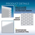 thumbnail image 3 of Pokin 4793 Humidifier Maintenance Kit Compatible with Aprilaire 550,558, Water Panel Model No. 10 Replacement Filter for Aprilaire 550 Series,550 Humidifier Part Acc, 3 of 7