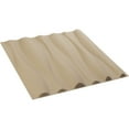 thumbnail image 6 of Ekena Millwork 19 5/8"W x 19 5/8"H Fairfax EnduraWall Decorative 3D Wall Panel, UltraCover Satin Smokey Beige (Covers 2.67 Sq. Ft.), 6 of 6