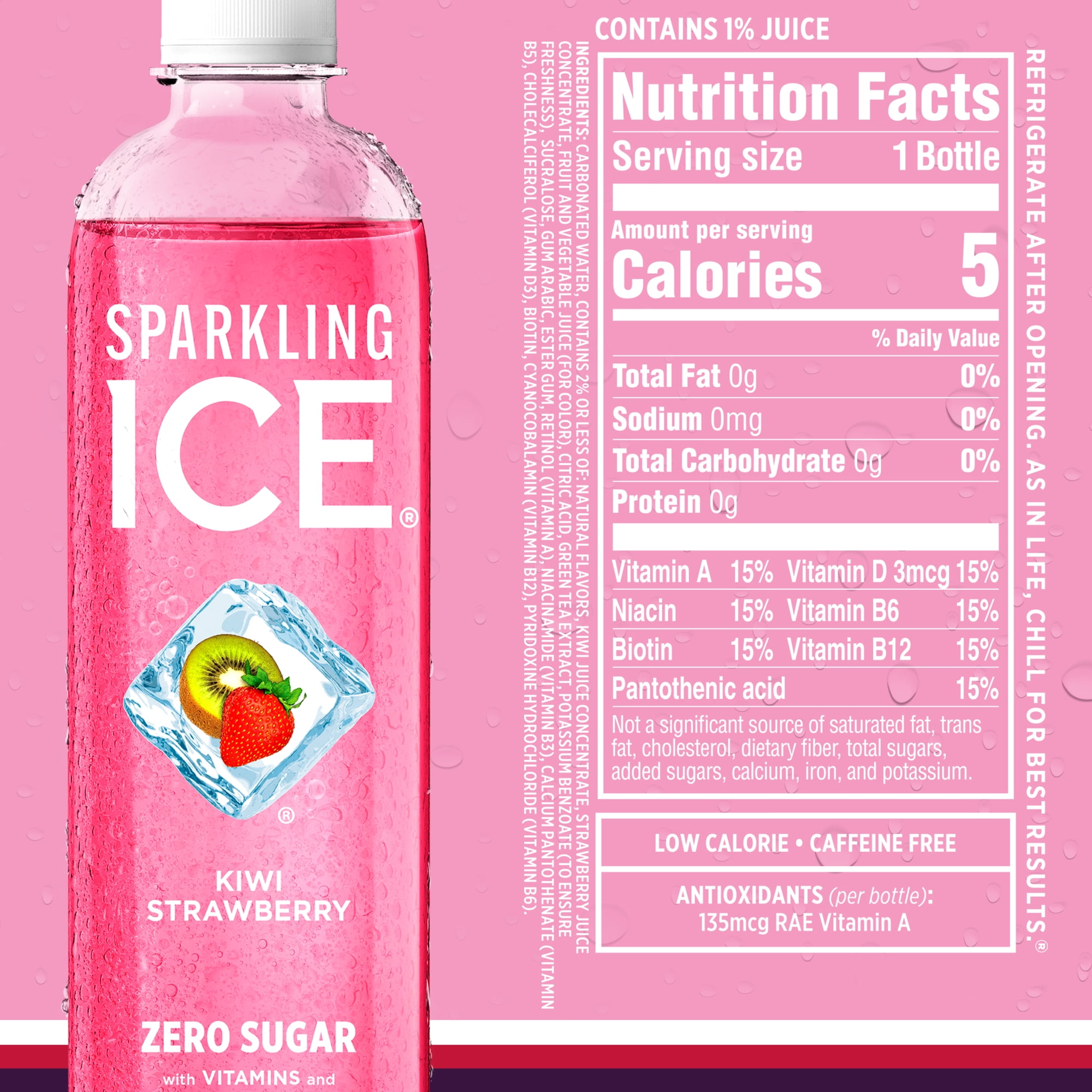 Sparkling Ice Purple Variety Pack, Flavored Sparkling Water, 17 fl oz, 12 count