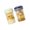 B, variant on 4/2 Pcs Compact Breakfast Jars With Convenient Foldable Spoons Great For Gym Work Picnics And Daily Commutes