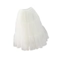 thumbnail image 3 of Enagua de mujer cómoda y elegante de crinolina para vestidos de noche y danza del ballet Blanco, 3 of 8