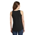 thumbnail image 2 of Port & Company Ladies Core Cotton Tank Top-2XL (Jet Black), 2 of 6
