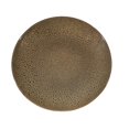 thumbnail image 1 of Plat Rond de Service en Art Organique 12.5 Po, Marron, 1 of 1