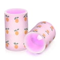 thumbnail image 7 of Yayeee Flameless Candles with Remote Flickering Battery Operated Multi Color Changing, Cartoon Citrus, 7 of 7