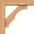 thumbnail image 3 of Ekena Millwork 5 1/2"W x 24"D x 24"H Balboa Block Smooth Bracket w/ Offset Brace, Western Red Cedar, 3 of 25