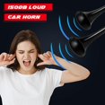 thumbnail image 4 of Bocinas de tren Air Horn CARFKA de 150 dB, superruidosas, con compresor, 4 of 8