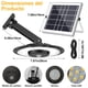 thumbnail image 4 of Bacane Luces Solares para Interior y Exterior, 3000LM 180 LEDs Luz de Cobertizo con Energ&iacute;a Solar con Interruptor, L&aacute;mpara Solar para Cenador de Granero Interior de la Tienda de, 4 of 9