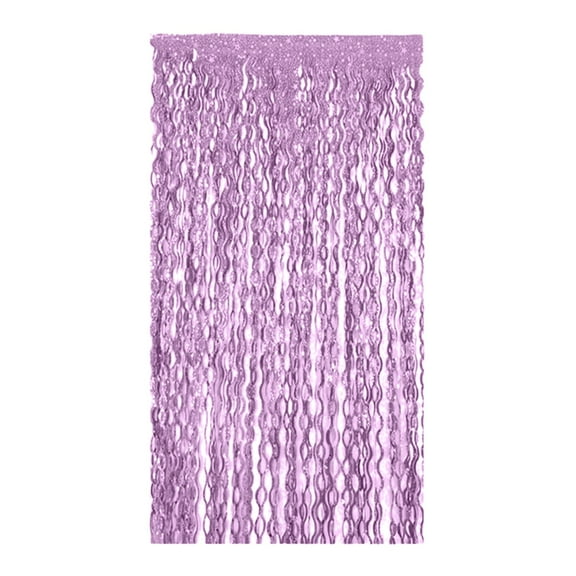 WEGFTDUOP New 39.37x78.74in Ceramic Curved Blade Rain Curtain Wholesale S-shaped Tassel Flower Party Outfit Decorate Background Props