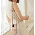 thumbnail image 6 of Phone Case for Samsung Galaxy S20 FE 5G 6.5 inch Wallet Cover with Card Holder Zipper Slot Crossbody Strap Lanyard Leather Stand Cell S 20 EF UW S20FE5G S20FE 20S S2O Fan Edition 4G G5 Women Rose gold, 6 of 13