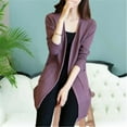 thumbnail image 6 of Korean Fashion 2020 Autumn Knitting Cardigan Women Spring Sweater Sections And Long V-Neck Full Sleeve Wool Slim Tight Bottoming, 6 of 6