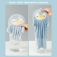 thumbnail image 6 of Pnellth 1/4Pcs Kids Microfiber Hand Towels with Hanging Rope Absorbent Cartoon Design Kitchen Home Hand Towels, 6 of 7