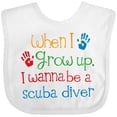 thumbnail image 3 of Inktastic Future Scuba Diver Childs Diving Boys or Girls Baby Bib, 3 of 4