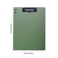 thumbnail image 3 of UttpKLBx School & Office Supplies Multi-Functional A4 Student Folder With Exam Mat Test Paper Organizer Clipboard And Office Document Folder, Ideal for School Office Use (Green), 3 of 8