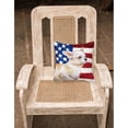 thumbnail image 2 of Carolines Treasures BB9697PW1818 Chihuahua Leg up Patriotic Fabric Decorative Pillow  18H x18W multicolor, 2 of 2