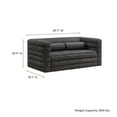 thumbnail image 3 of Modway Relle Channel Tufted Boucle Upholstered Loveseat, 3 of 9