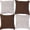 Dark Brown, variant on 4PCS Modern Geometric Throw Pillow Covers Set 18x18 Inch Soft Decorative Cushion Covers Farmhouse Boho Pillowcase for Sofa Couch Bed Living Room,Dark Grey
