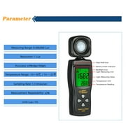 SMART SENSOR Mini Digital Lux Meter LCD Display Handheld Illuminometer Luminometer Photometer Luxmeter Light Meter 0-200000 Lux