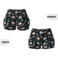 thumbnail image 5 of Lsque Baby Sloths Pattern High Waisted Biker Shorts for Women-Tummy Control Fitness Athletic Workout Running Yoga Gym Shorts,Moisture-Wicking-XX-Large, 5 of 9