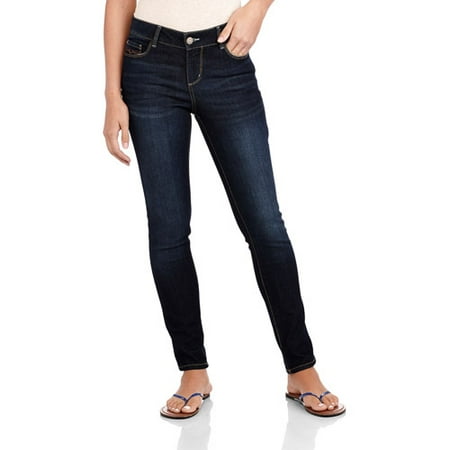 Faded Glory Women S Comfort Skinny Jeans Walmart Com Walmart Com