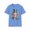 Carolina Blue, variant on Clown Shirt, T Shirt with Clown, Funny Man Shirt, Tee Shirt with Funny Man, Circus Shirt, Shirt with Circus, Scary Man Shirt, Shirt with Scary Man
