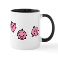 thumbnail image 2 of CafePress - Playful Pigs Mug - 11 oz Ceramic Mug - Novelty Coffee Tea Cup, 2 of 6
