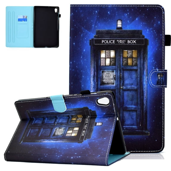 Allytech Folio Case for Lenovo Tab M10 HD 2nd Gen (TB-X306X) / Smart Tab M10 HD 2nd Gen (TB-X306F) 10.1" 2020, Premium PU Leather Slim Fit Stand Cover with Auto Wake/Sleep, Pavilion