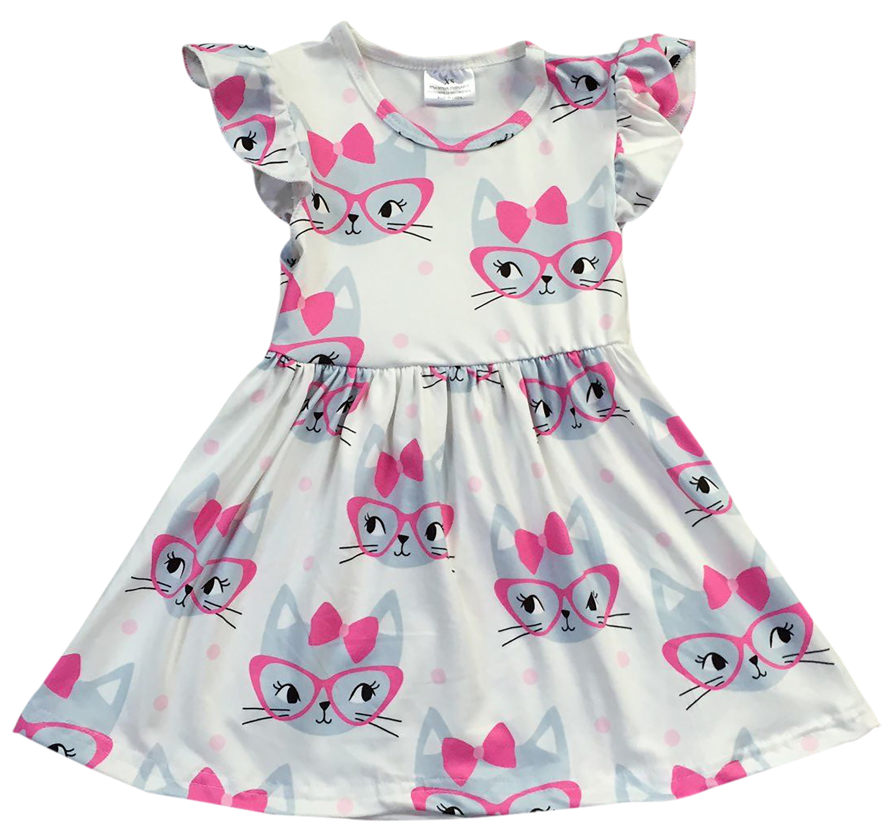 cat flower girl dress