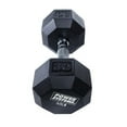 thumbnail image 3 of Power Systems Rubber Octagonal Dumbbell 75 lb., 61575, 3 of 4