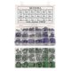 thumbnail image 3 of Rubber 270pcs Set Car Air Conditioning Refrigerant A/C Trim Repair O-Ring Seal, 3 of 4
