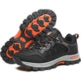 thumbnail image 3 of Men's Women's Waterproof Hiking Shoes Non-Slip Breathable Climbing Shoes Outdoor Sports Shoes Comfortable Lightweight Travel Camping Walking Shoes, 3 of 8