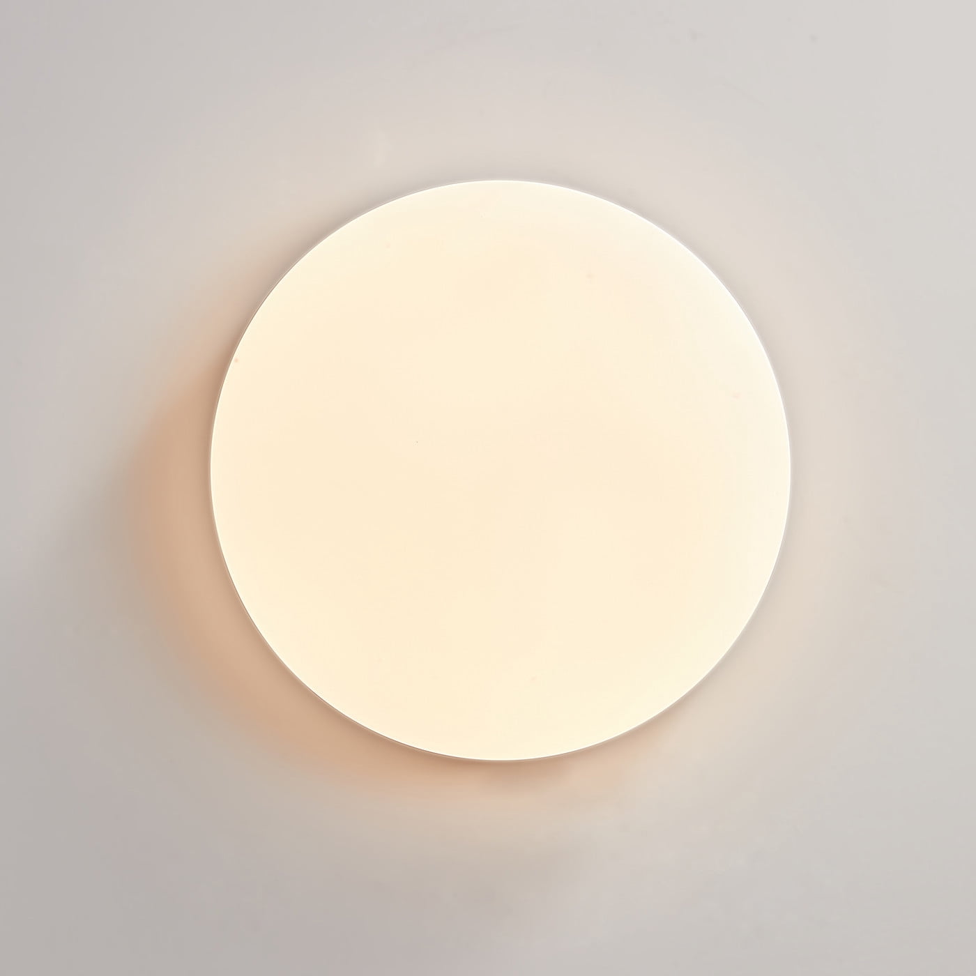 Aiwen Circle Acrylic Flush Mount Ceiling Lamp with Integrated LED Light 24 Watts