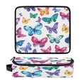thumbnail image 6 of Hair Tools Storage with Heat Resistant Mat- Butterfly Print Curling Iron Travel Bag/Flat Iron Case for Women, 6 of 8