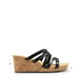 thumbnail image 2 of Sandalia DREAM PAIRS SDPW2419W Negra Talla 9.5 Cuña, 2 of 7