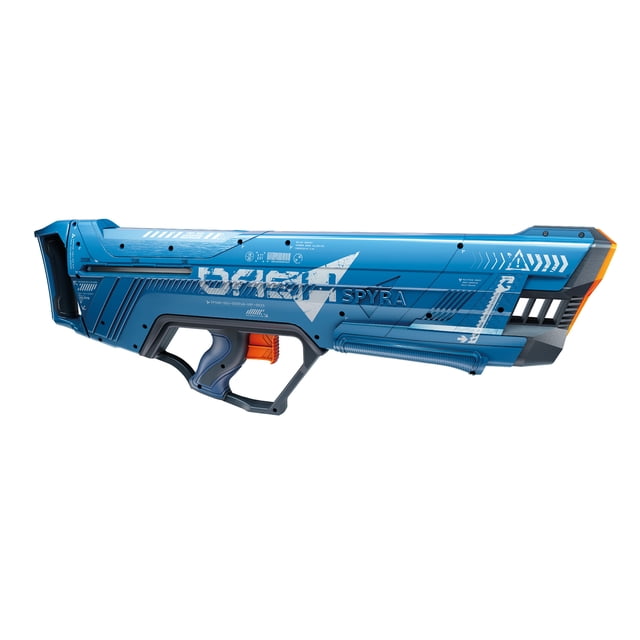 SPYRA SpyraDash Water Blaster, 700ml Long Range Powerful Toy Gun for Outdoor Games, Blue