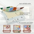 thumbnail image 4 of Pentantan 8ft x 10ft Shag Area Rugs for Living Room, Modern Grid Fluffy Bedroom Carpet, Pink & Green, 4 of 7