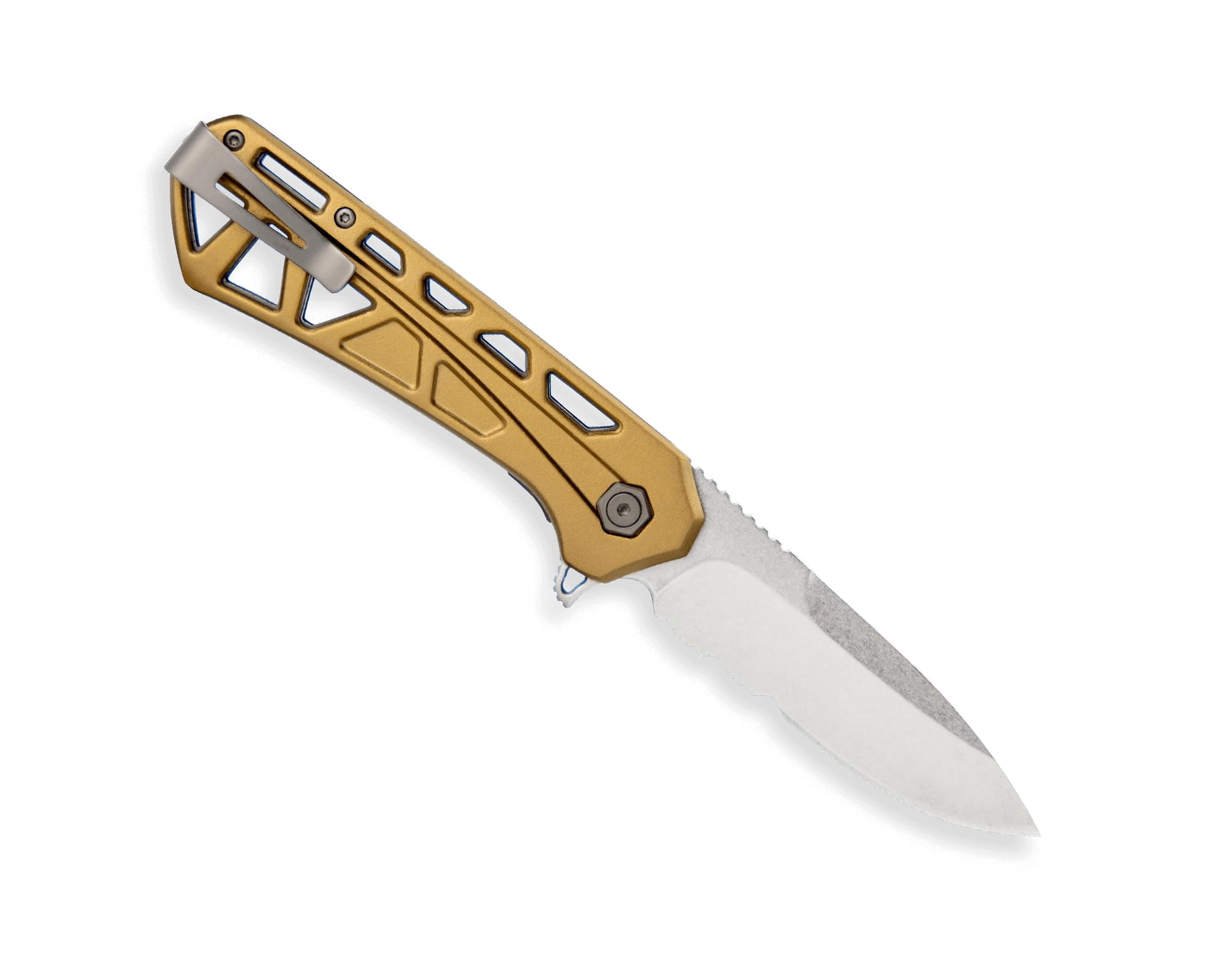 Buck Knives 812 Trace Folding EDC Knife, 3.23” Pocket Knife Blade, Bronze, 3.95 oz
