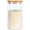 4.7 IN - 1Pack, variant on Large Glass Food Storage Container, 100 FL OZ (3000ml) Glass Food Canister with Airtight Bamboo Lids for Your Pantry, BPA-Free Cereal Dispenser Jars for Spaghetti Pasta, Powder, Tea, Coffee