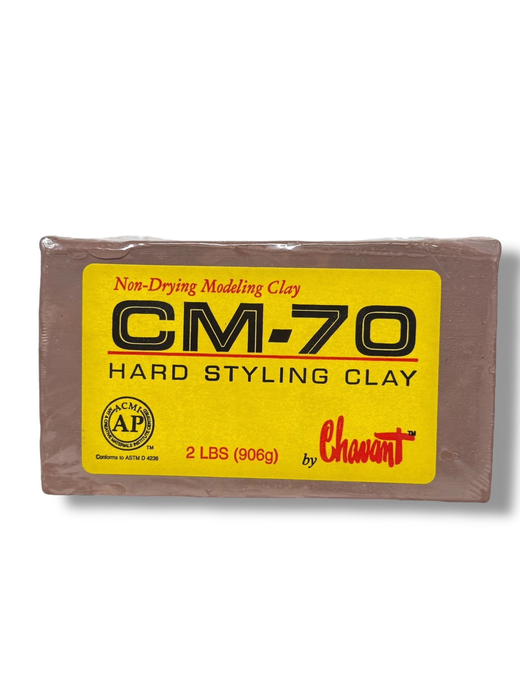Chavant  - CM-70 Hard Styling Clay 2 lb Brick
